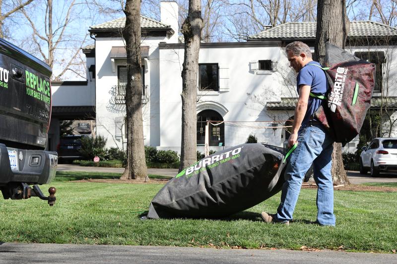 Leaf Burrito® The Year Round Yard Bag Custom IndustrialGrade Mesh
