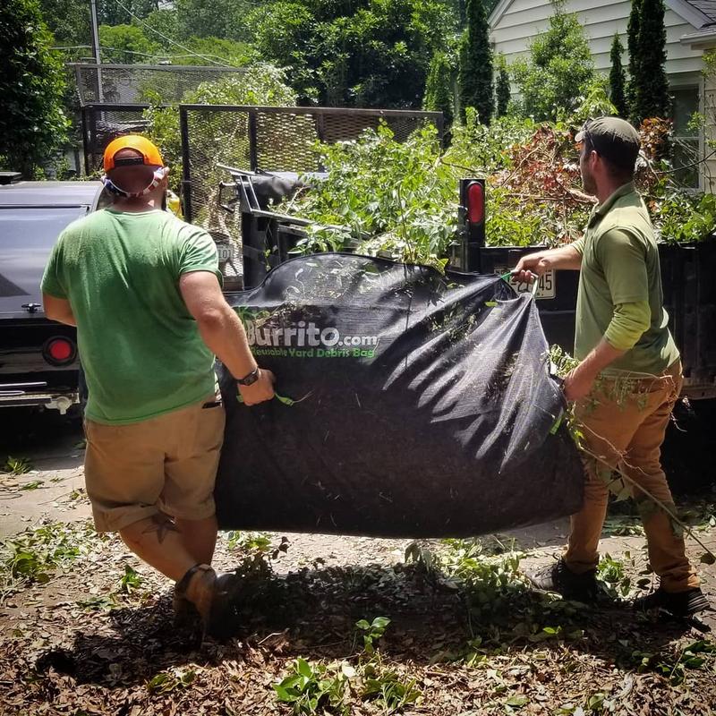 Leaf Burrito® The Year Round Yard Bag Custom IndustrialGrade Mesh