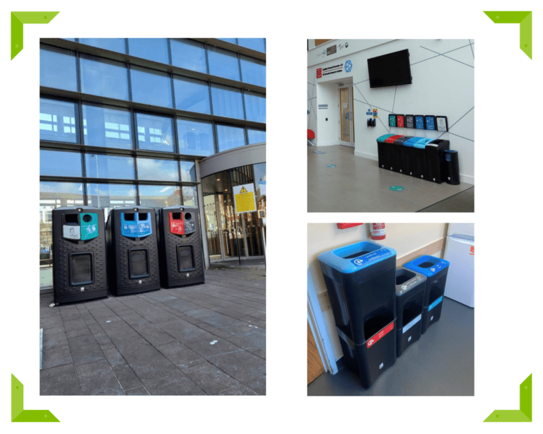 Over 10,000 new Leafield bins at Cardiff University Leafield Recycle