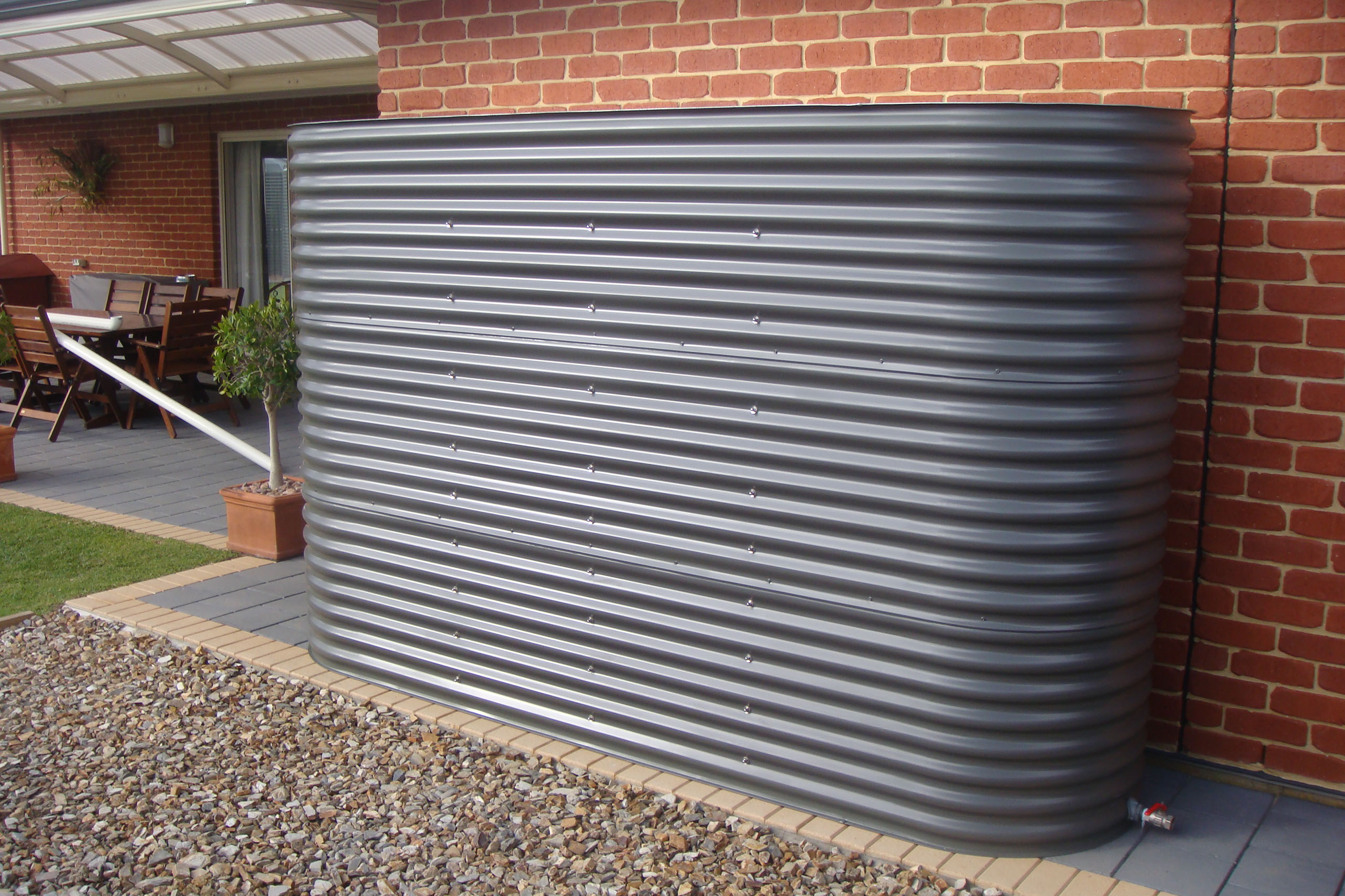 Collecting Rainwater In Tanks For Everyday Use Leaf Lette