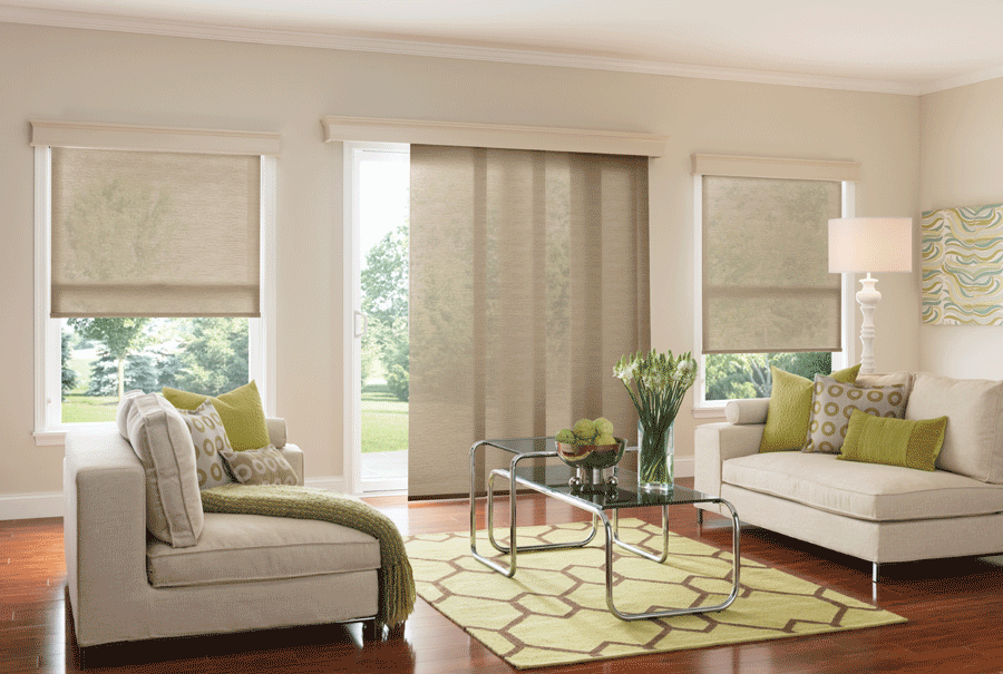 Sliding Panel Blinds Leaf Lette