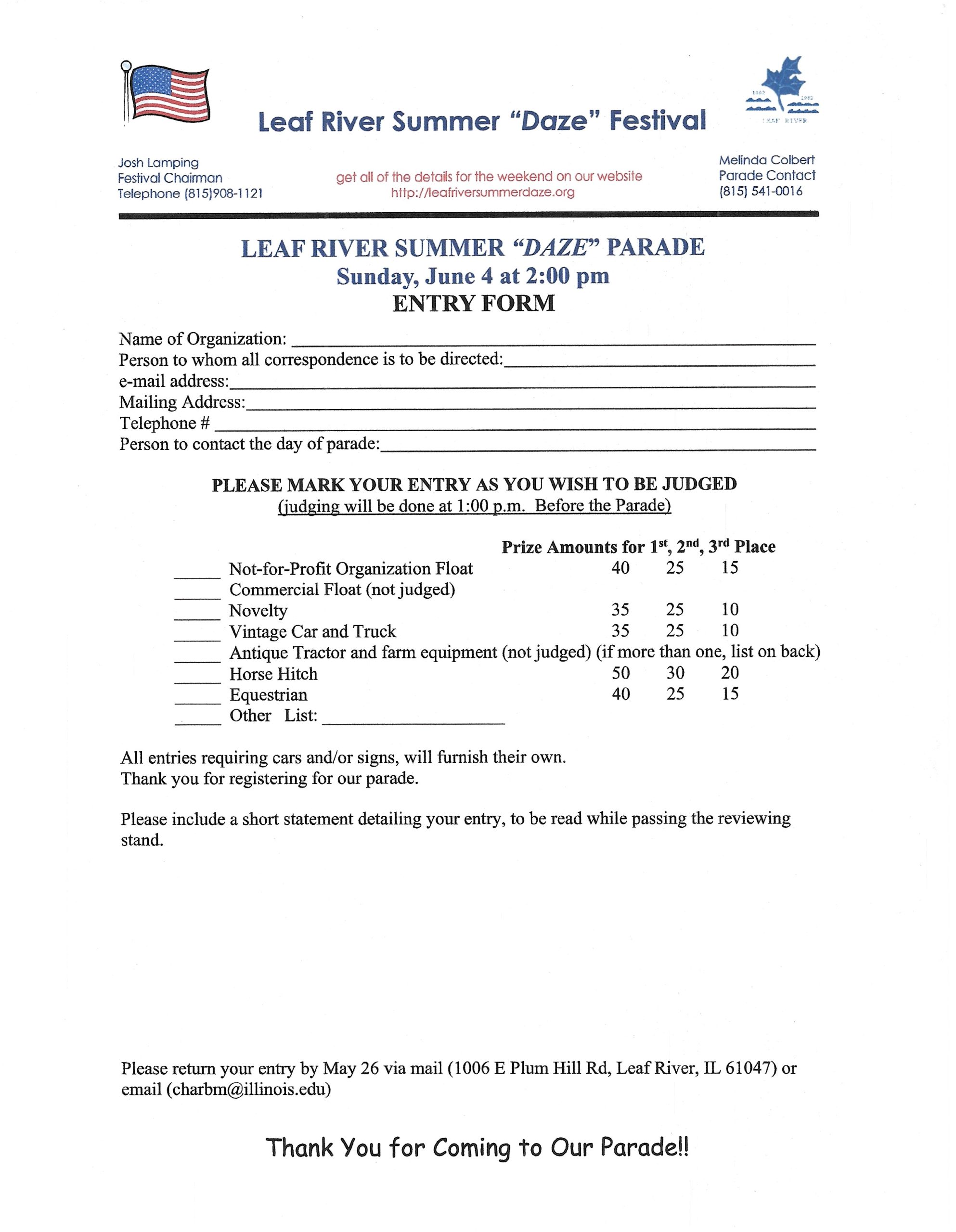 Contact Us Leaf River Summer Daze Festival 2024