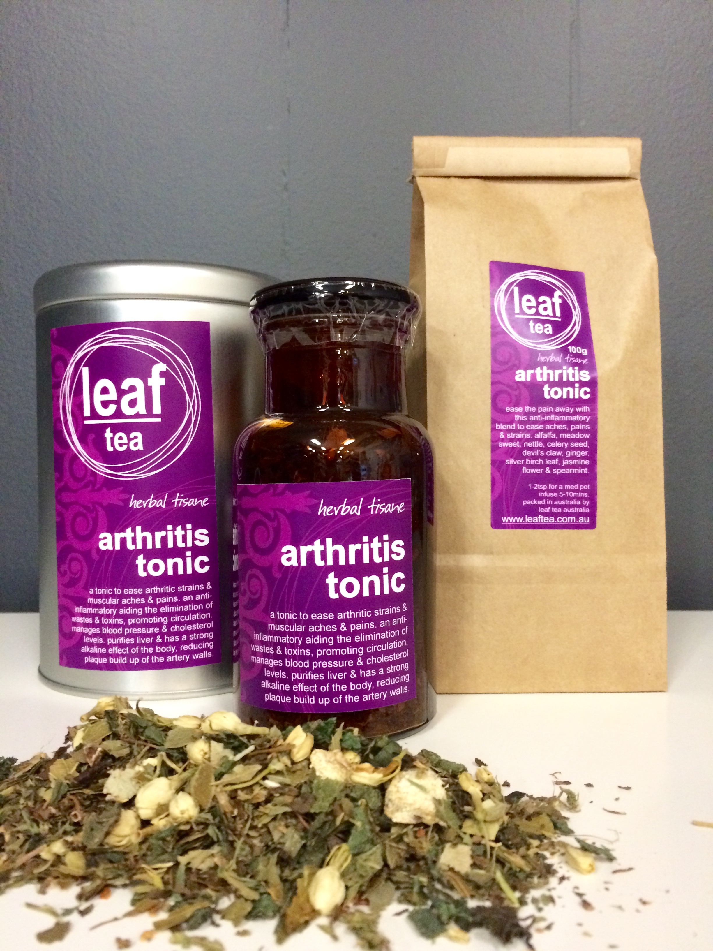 Buy Arthritis Tonic Herbal Tisane Tea Leaf Tea