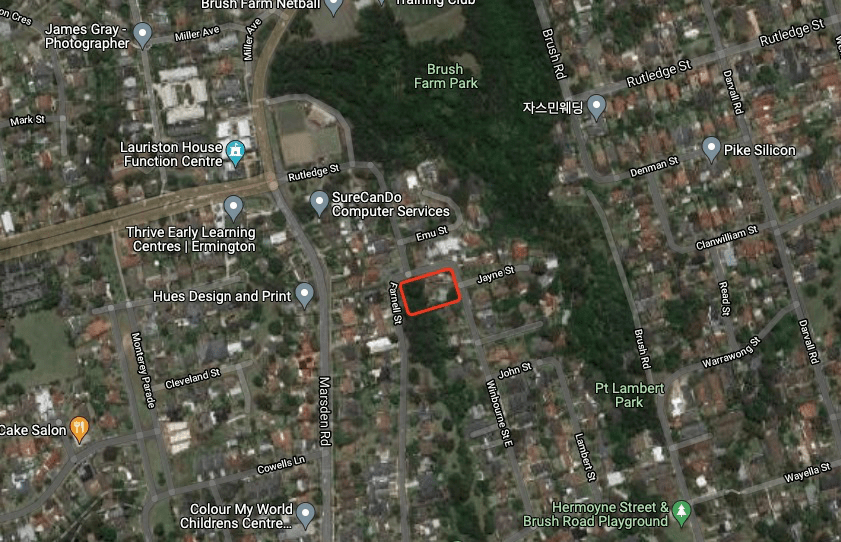 West Ryde Detached Duplex Development Site Leafton