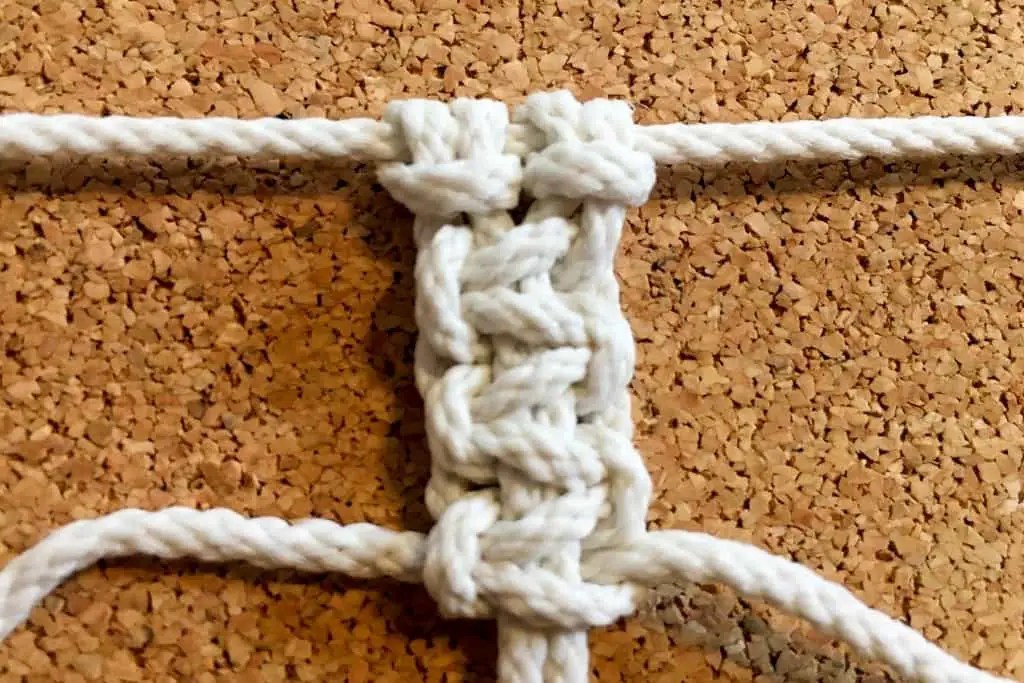 How to Macramé Tying the Basic Macramé Knots The Leafy Little Home