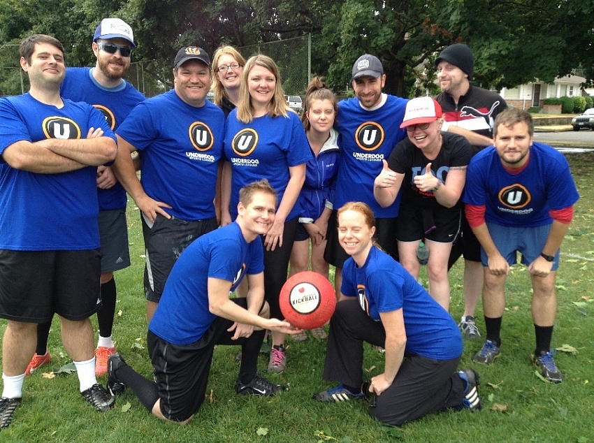 Kickball Team Page for 2 Legit 2 Kick Underdog Sports Leagues