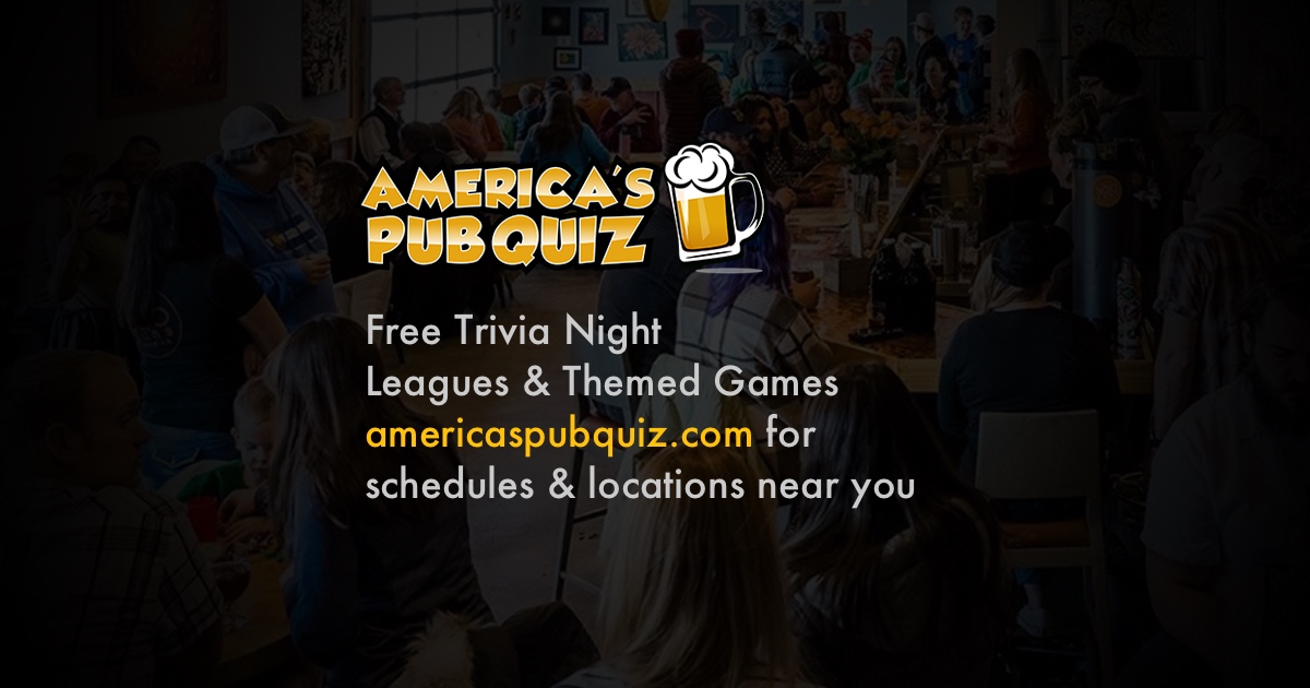 Glass Nickel Pizza (Appleton) Event America's Pub Quiz