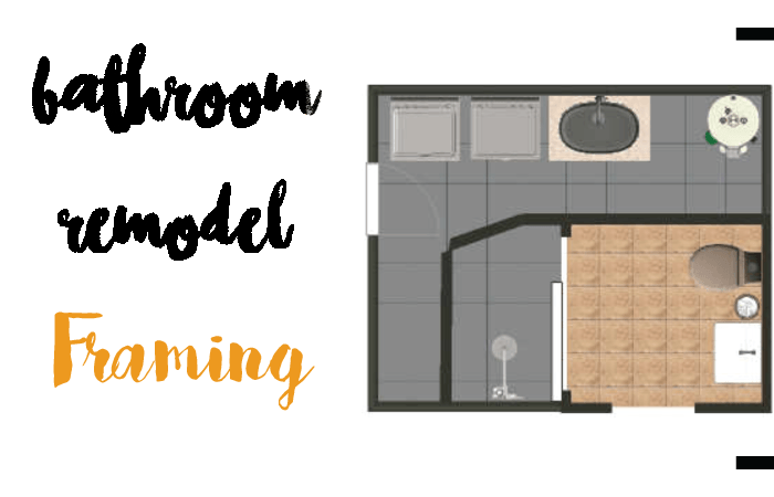 Bathroom Remodel | Framing the Shower - Leah and Joe: Home DIY Projects