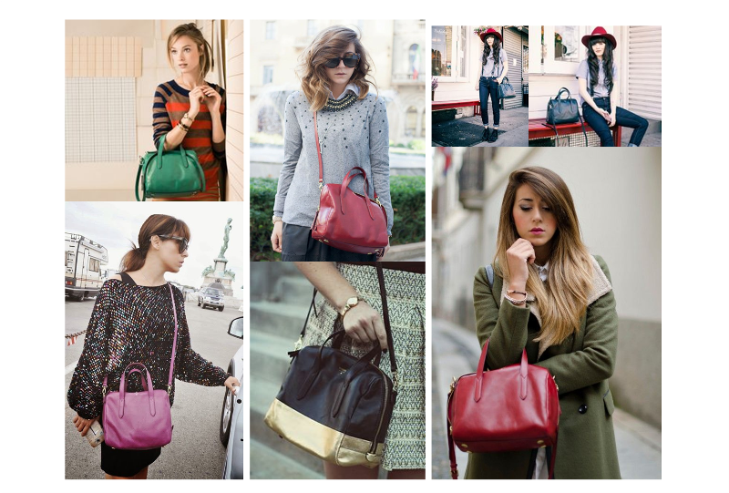 Bag Crush Fossil Sydney Satchel Bag THE BRIGHT SPOT