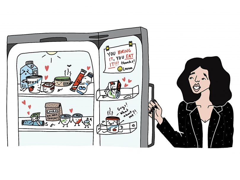 Study Reveals Why You Can Never Find Your Yogurt In The Office Fridge ⋆