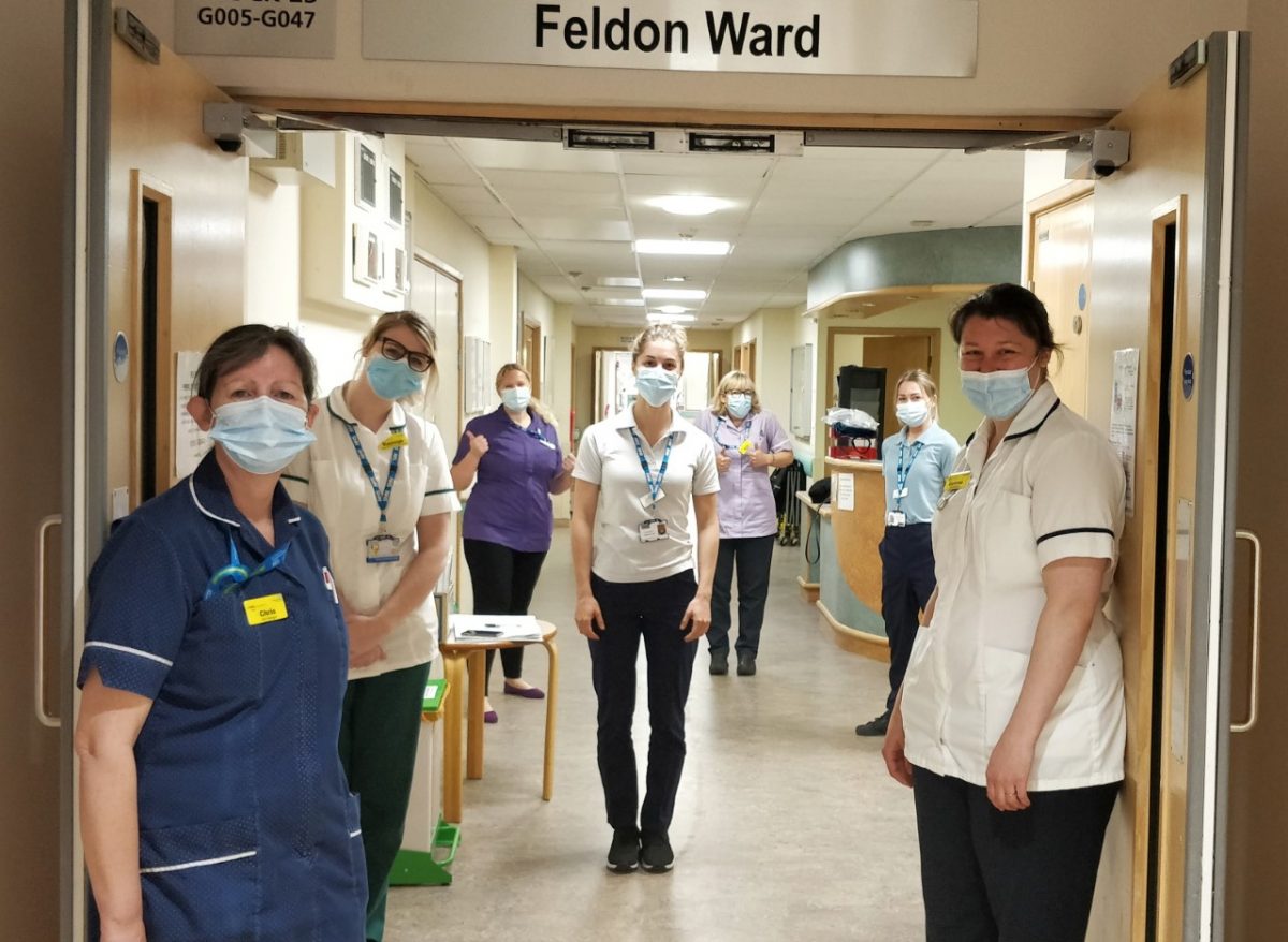 Physio pulls on her running shoes to raise cash for hospital ward The