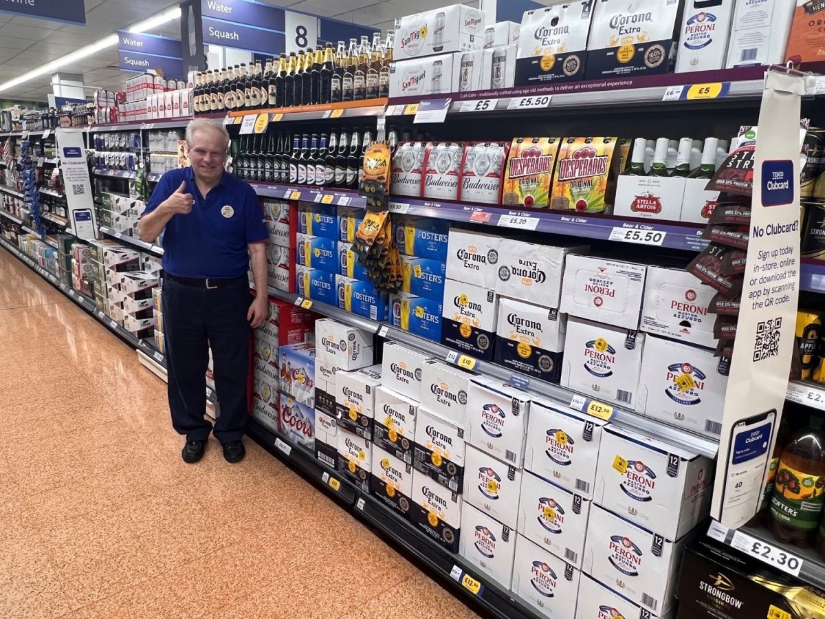 Leamington Tesco employee retires after almost half a century The