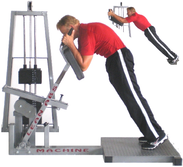 Commercial Lean Abs Machine Gym Use Heavy Duty Abdominal Exerciser