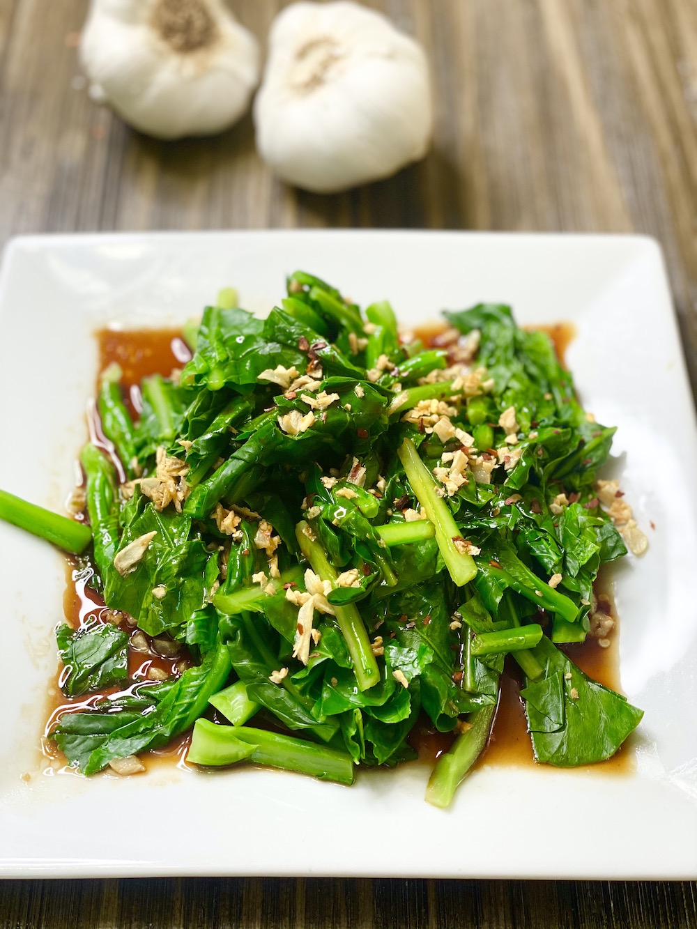 Steamed Chinese Broccoli Lean Bellas Kitchen
