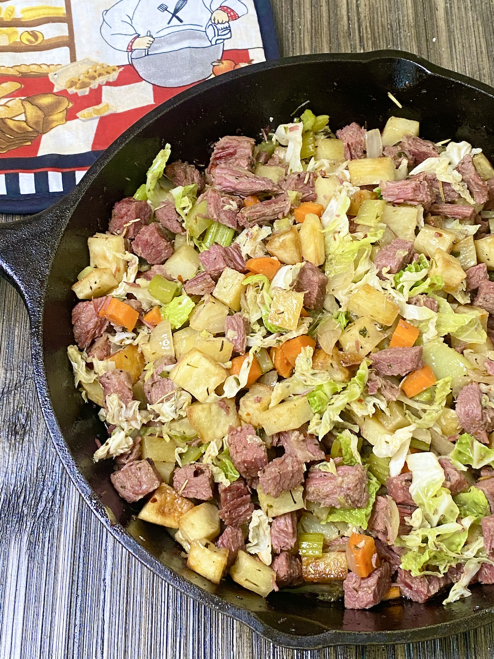 Corned Beef and Cabbage Skillet Lean Bellas Kitchen