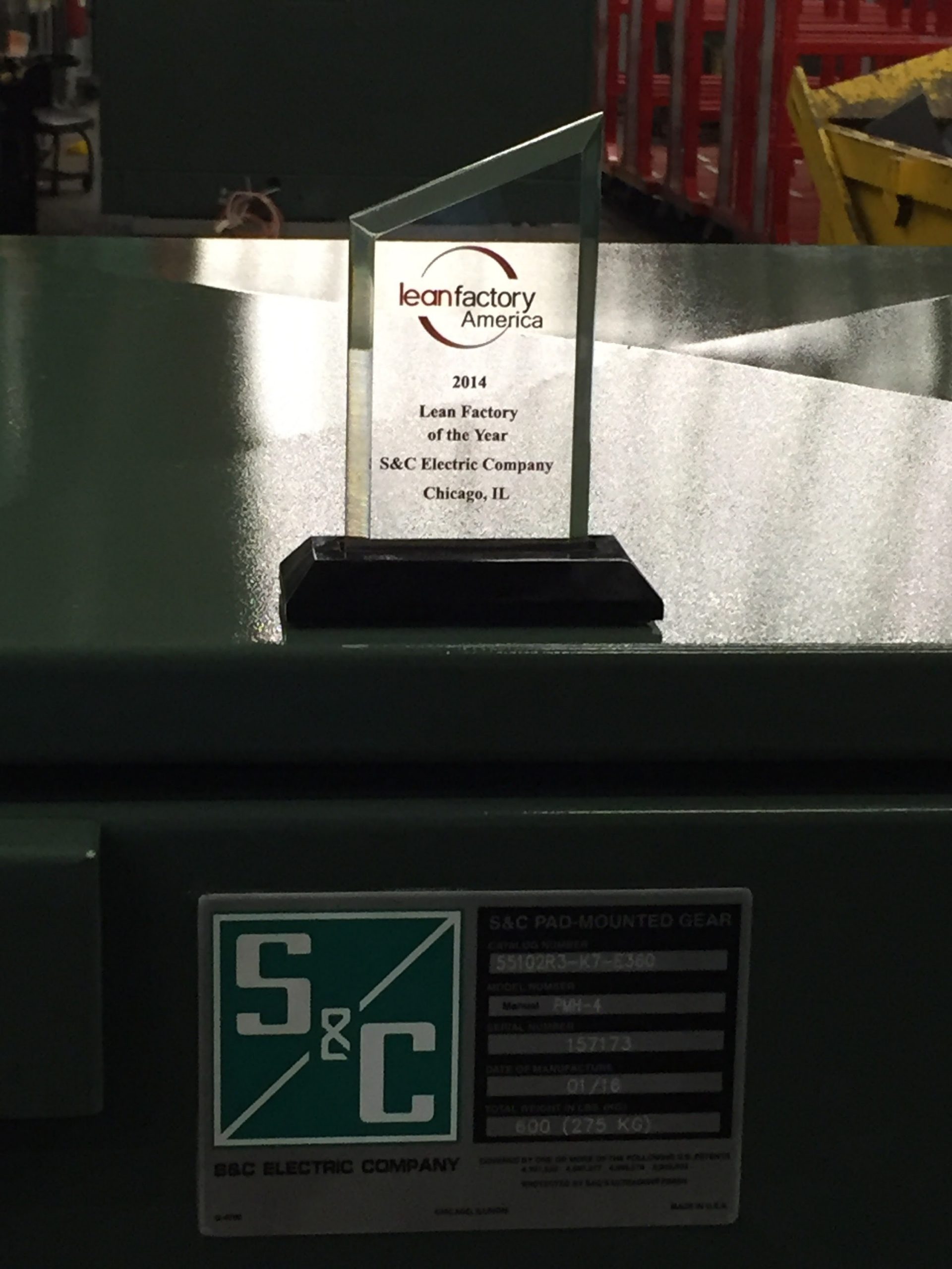 2014 S&C Electric (Chicago, IL) Lean Factory America