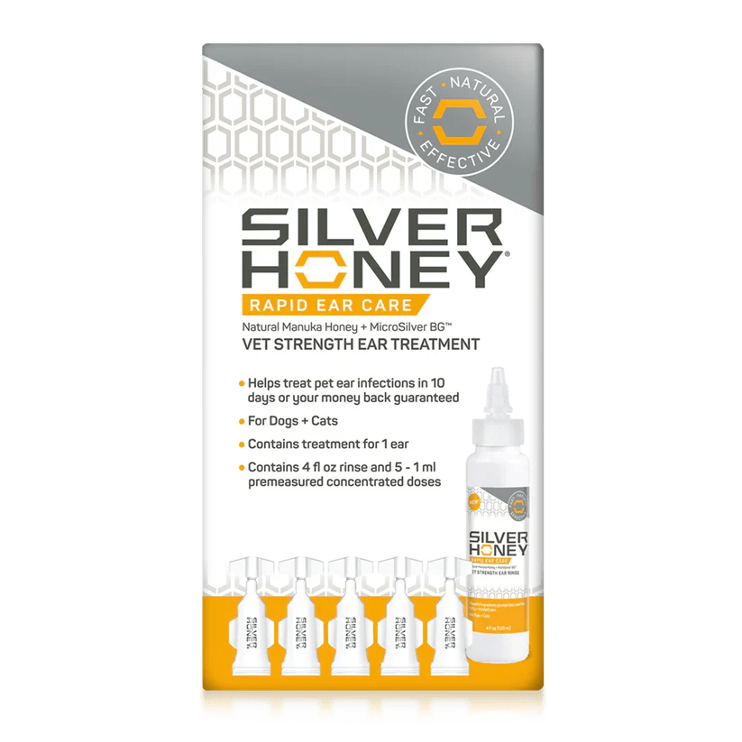 Absorbine Silver Honey Rapid Ear Care Ear Treatment Kit Leanin' Pole