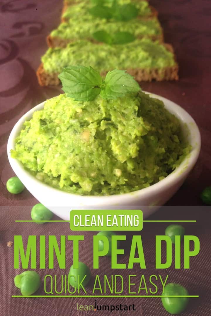Mint pea dip This easy green peas recipe is a keeper