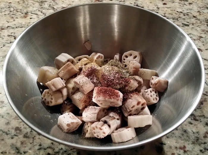 Roasted Lotus Root leannes.cooking