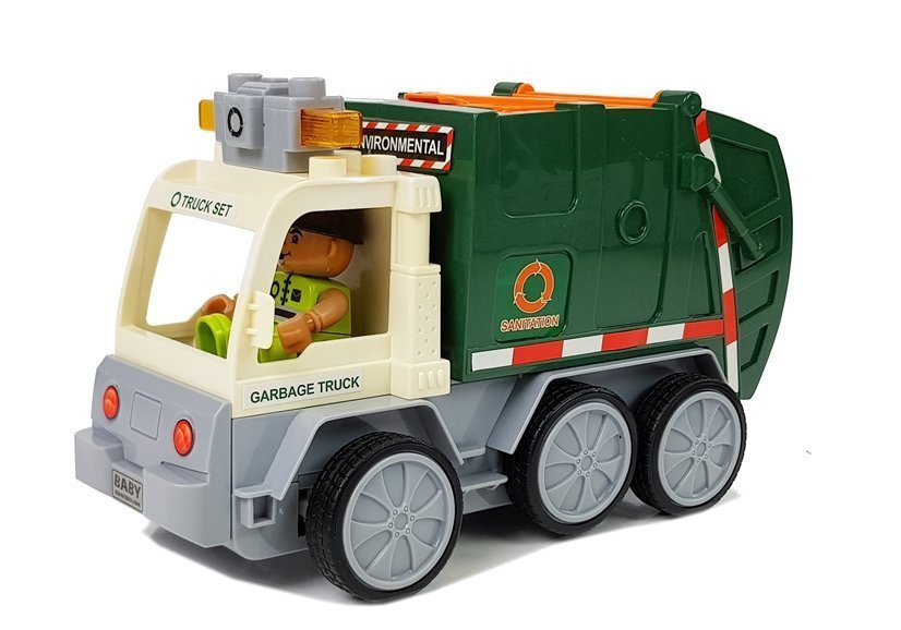 Auto Garbage Truck Remote Controlled R/C Toys \ Building blocks Toys