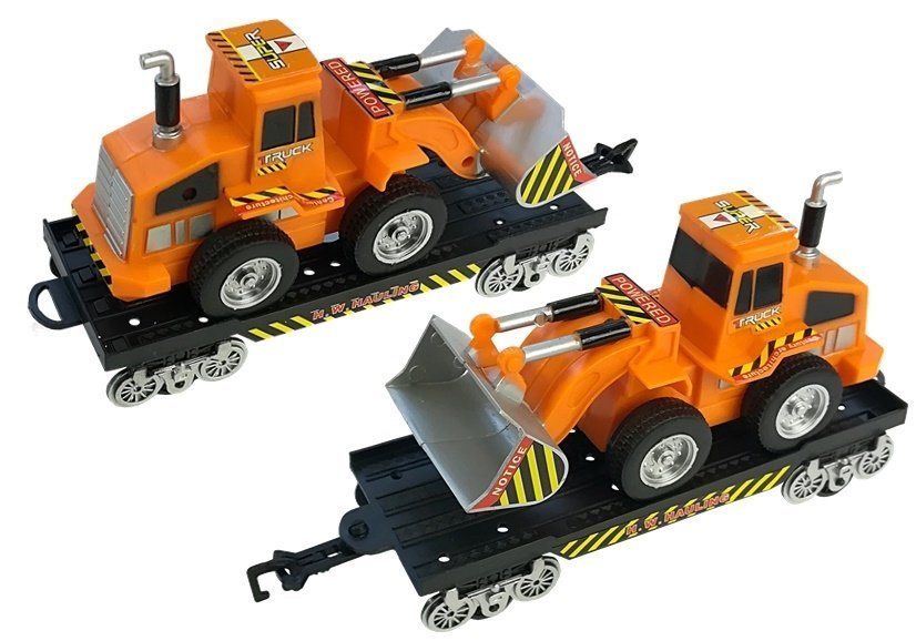 Train Set with Carts and Rails Toys \ Train sets and racing tracks