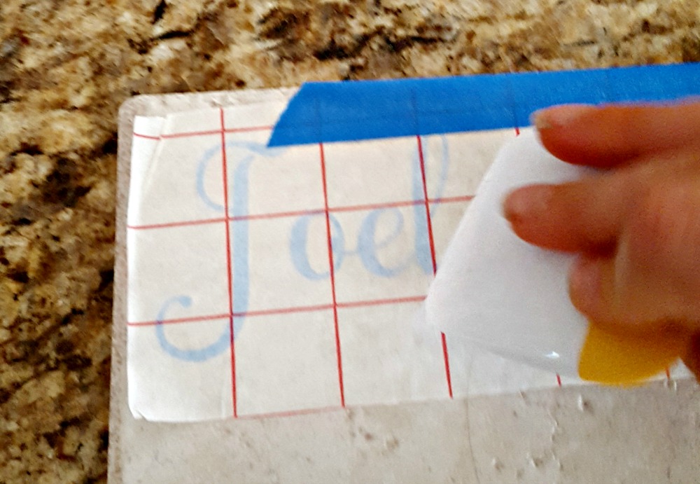 Cricut Tile Ideas How to Apply Vinyl to Tile to Make Beautiful Decor! Leap of Faith Crafting