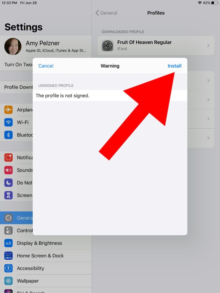 How to Add Fonts to Cricut Design Space on iPad Leap of Faith Crafting