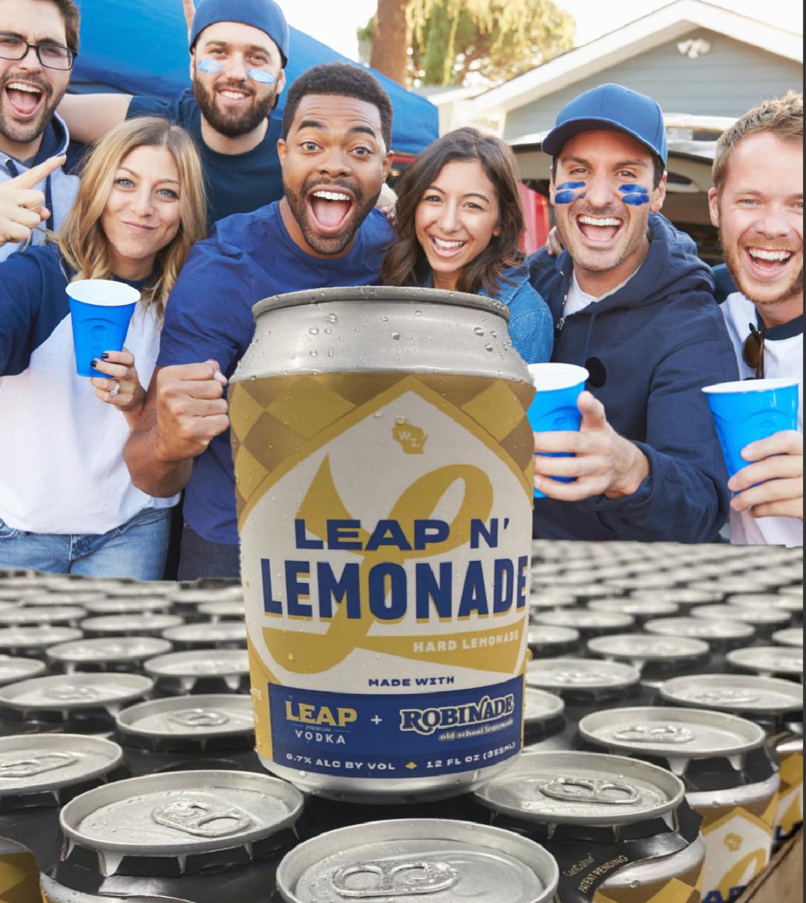 Leapn Lemonade Leap Spirits Premium Vodka