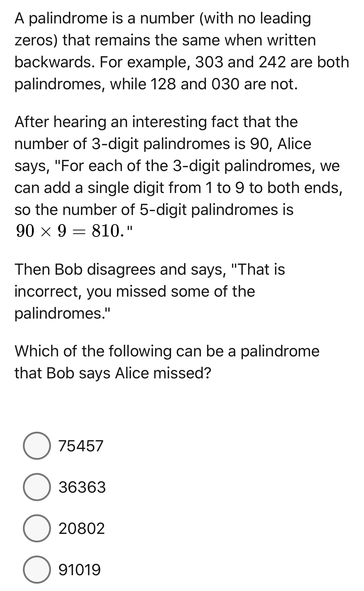 Palindrome Puzzle Leap with Luqe