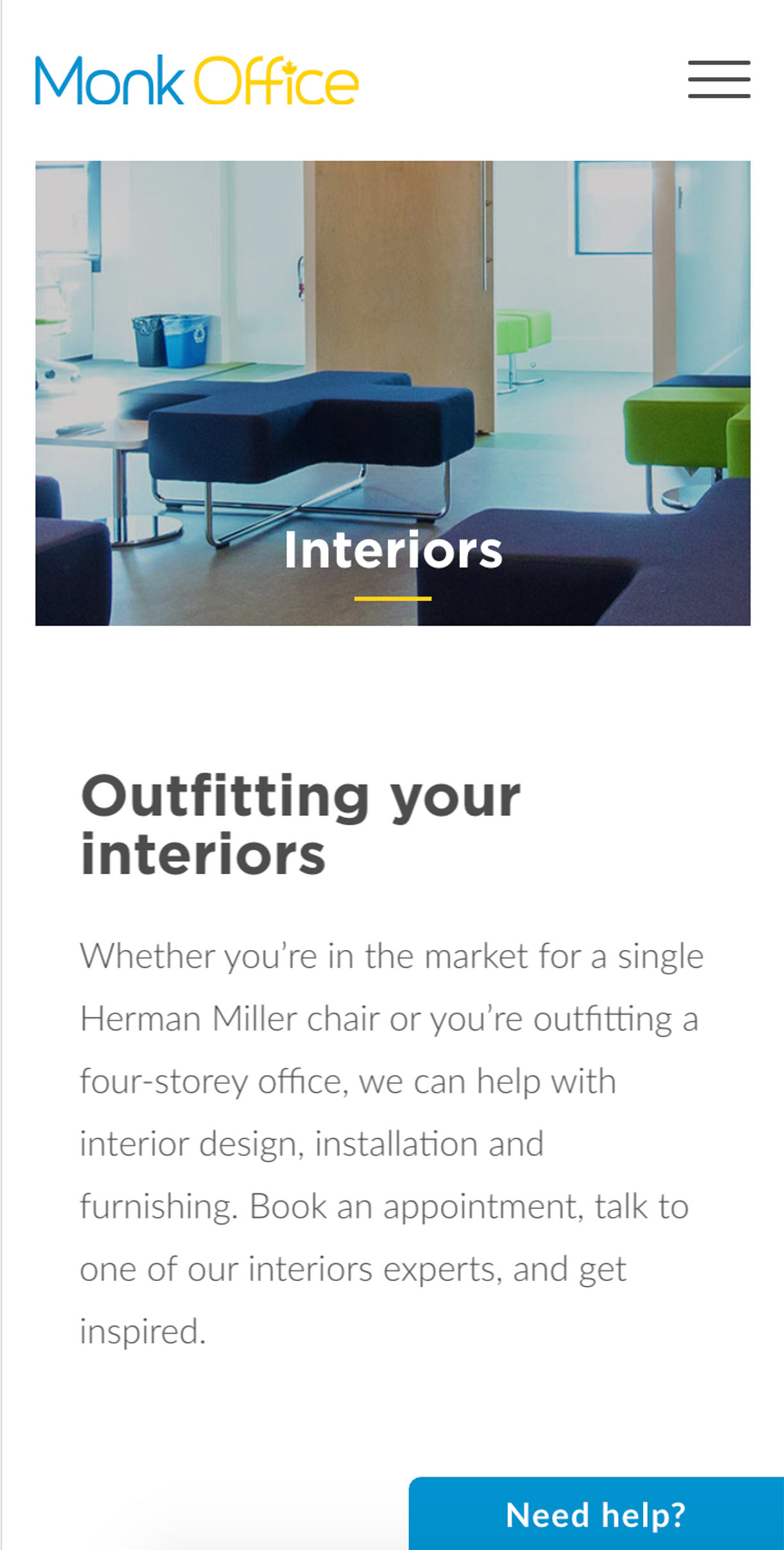 Leap XD . Branding. Design. Monk Office