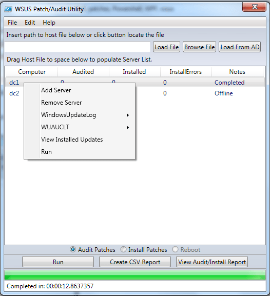 PowerShell Patch Audit/Install GUI (PoshPAIG) Released Learn Powershell Achieve More