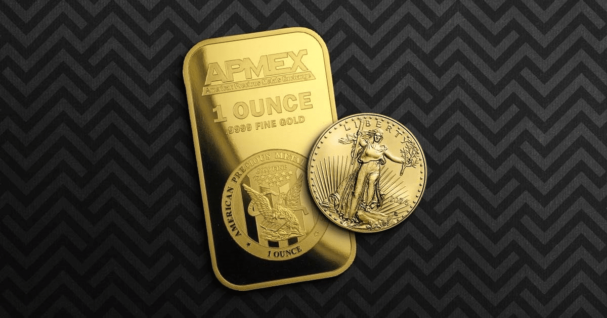 Gold Eagles vs Gold Bars Buying Gold APMEX