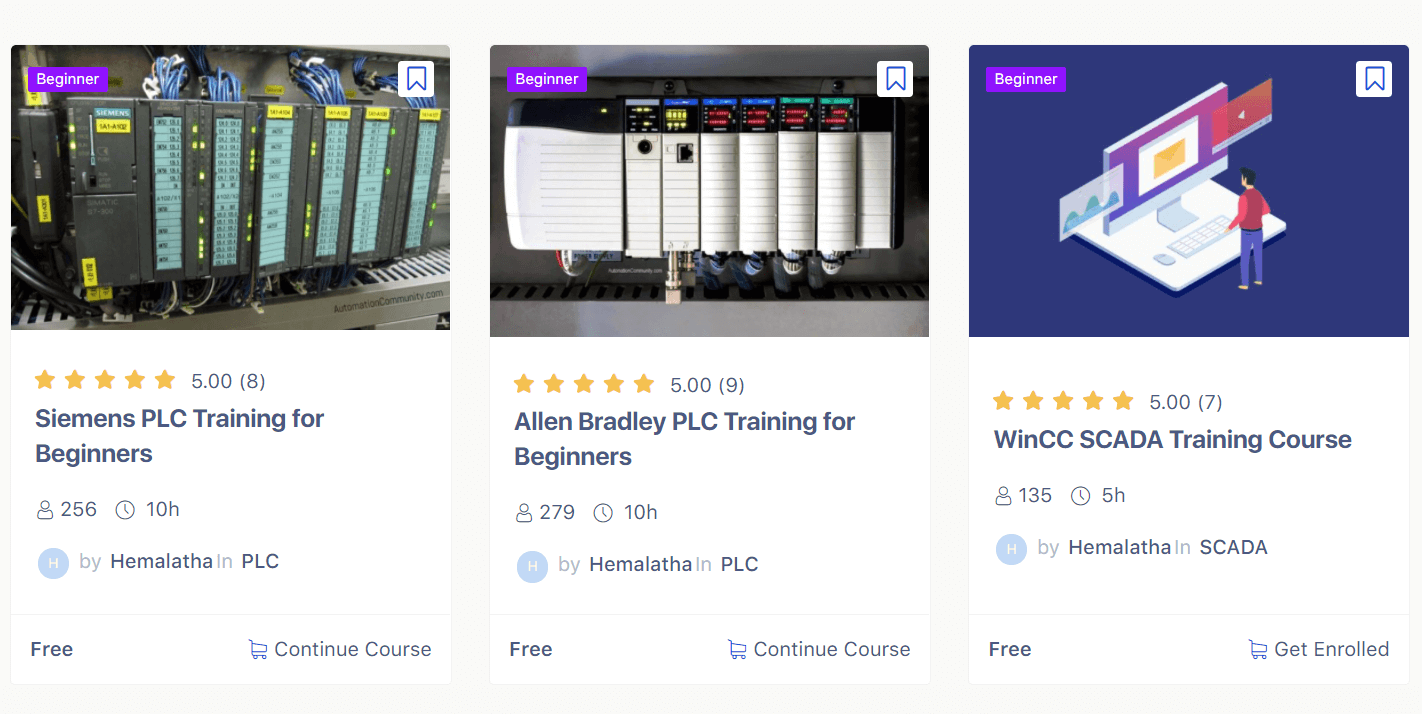 Join PLC and SCADA Courses Get Free Certificate