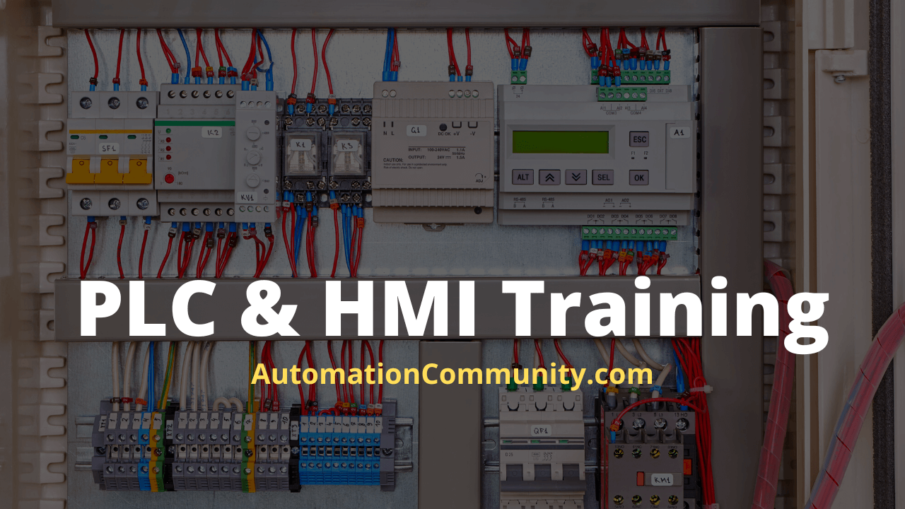 PLC and HMI Programming Course with Example Problems