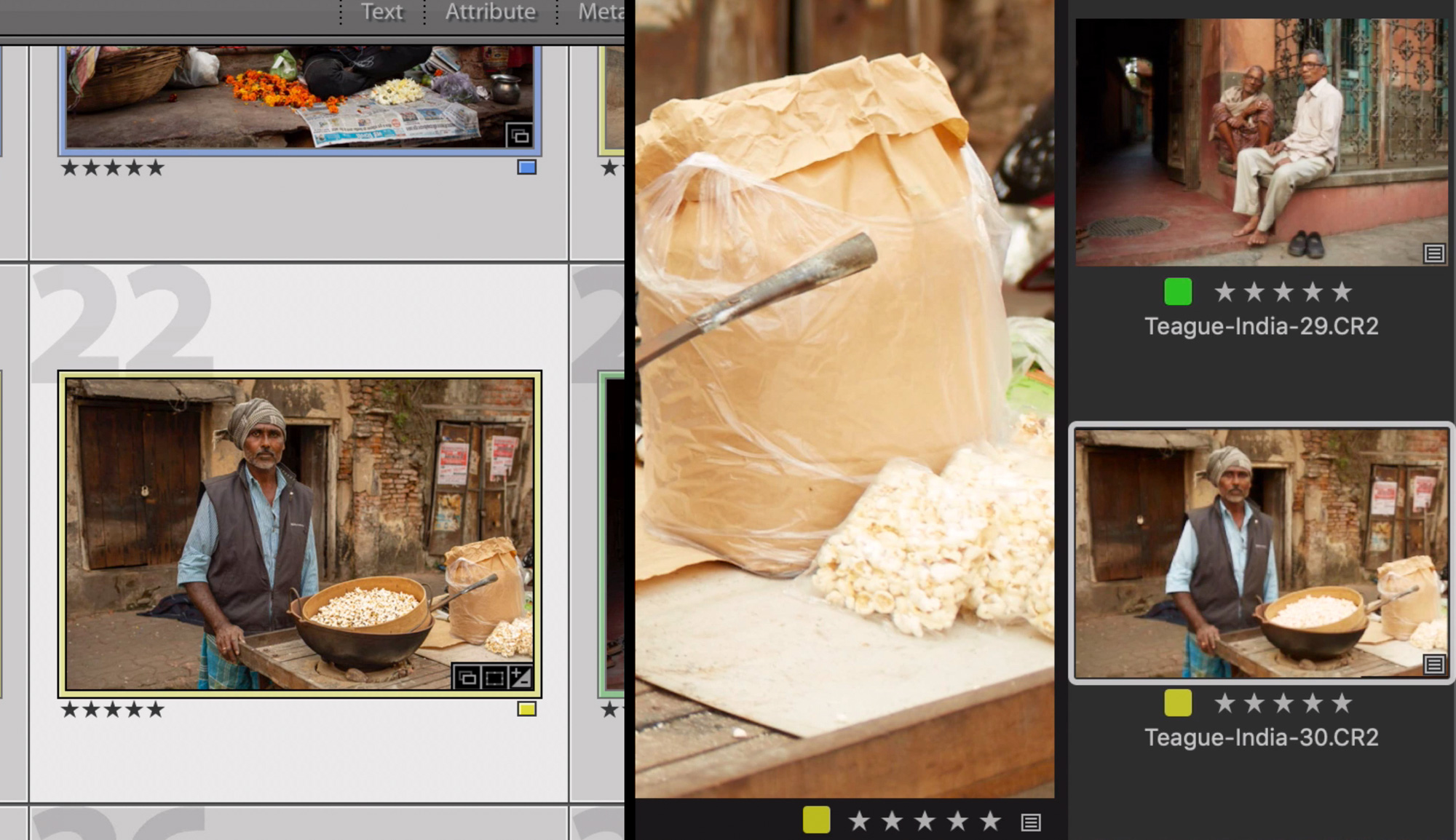 Importing a Lightroom catalog Capture One