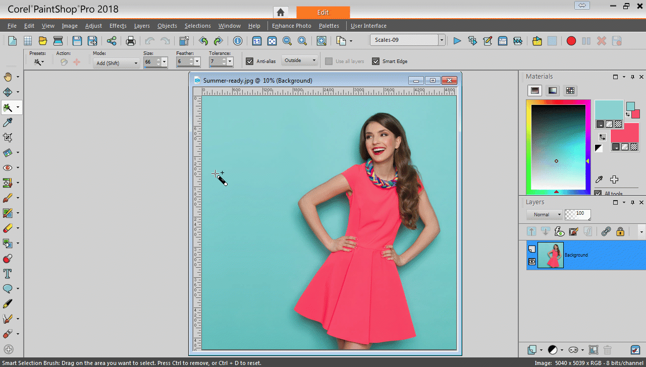 Change the Color of your Outfit Corel Discovery Center