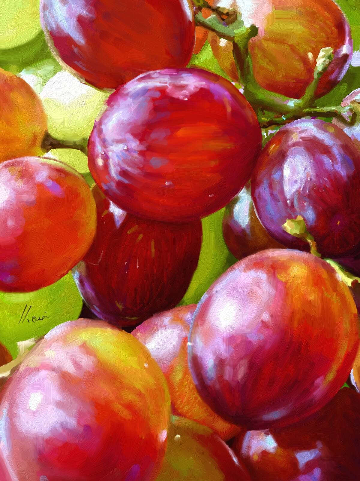 Red Grapes Corel Discovery Center