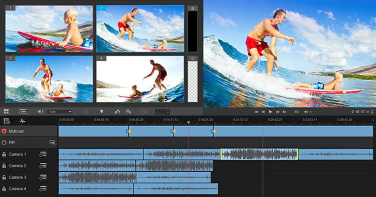 Multicamera Editing Corel Discovery Center