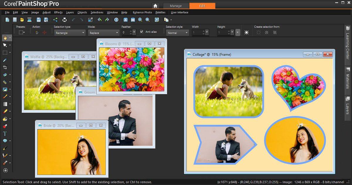 How to make collage templates Corel Discovery Center