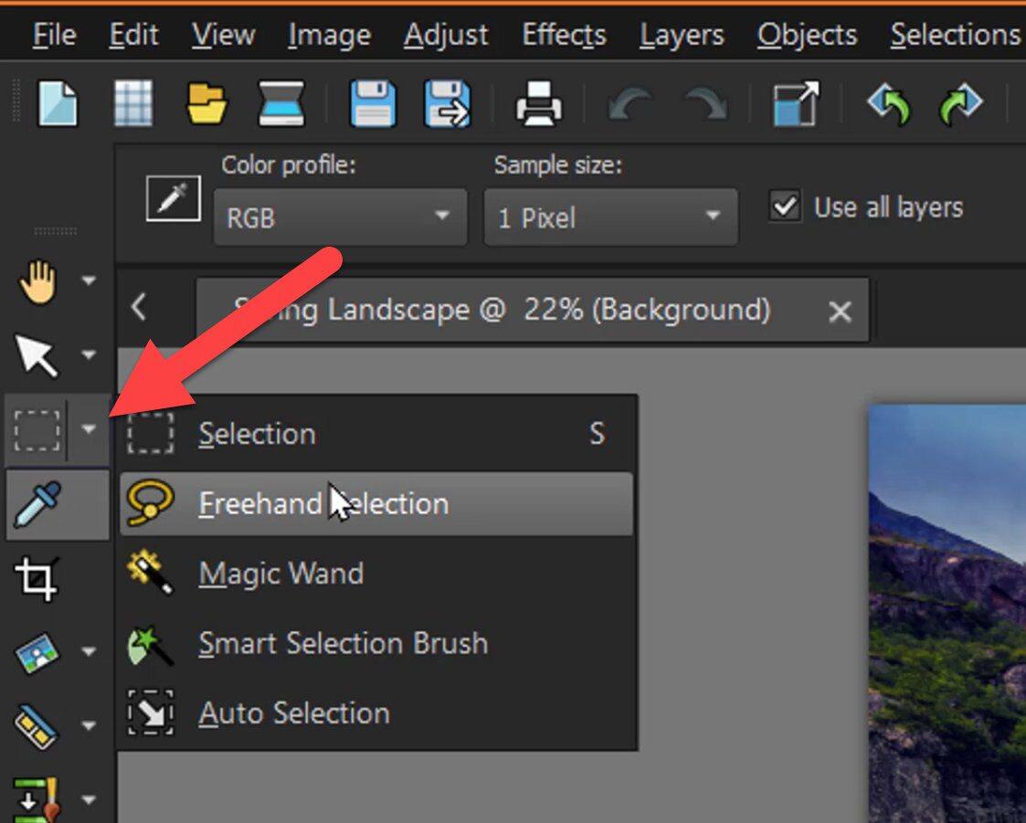 Overview of the Tools toolbar Corel Discovery Center