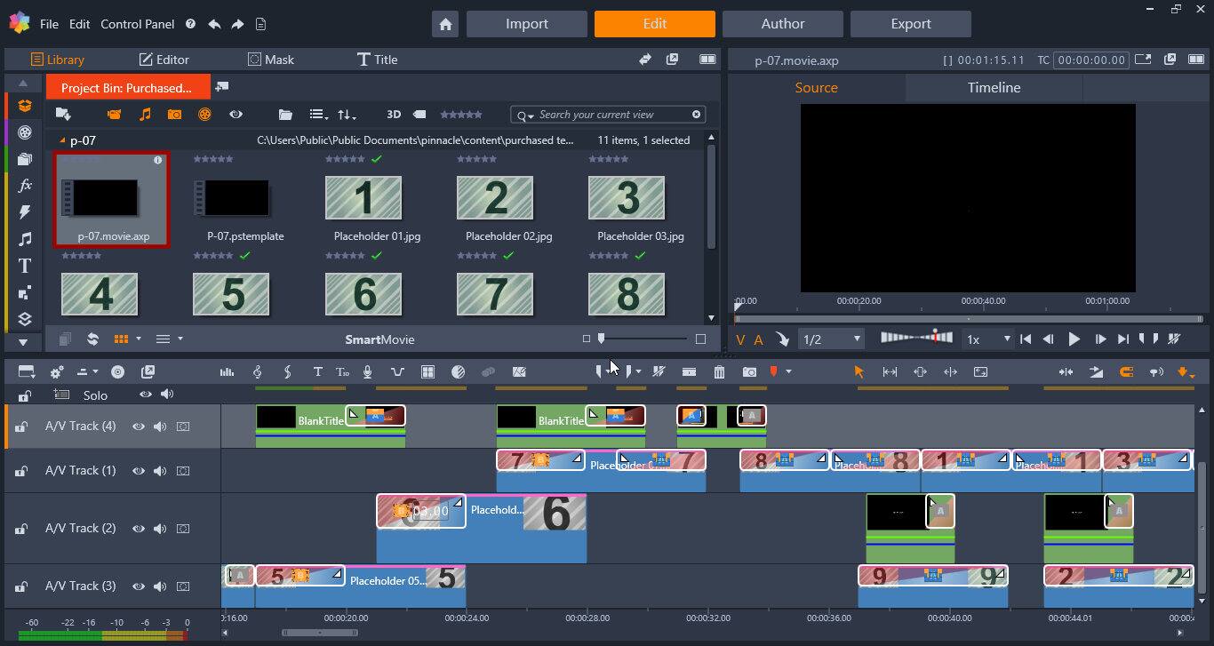How to use Pinnacle project templates Corel Discovery Center