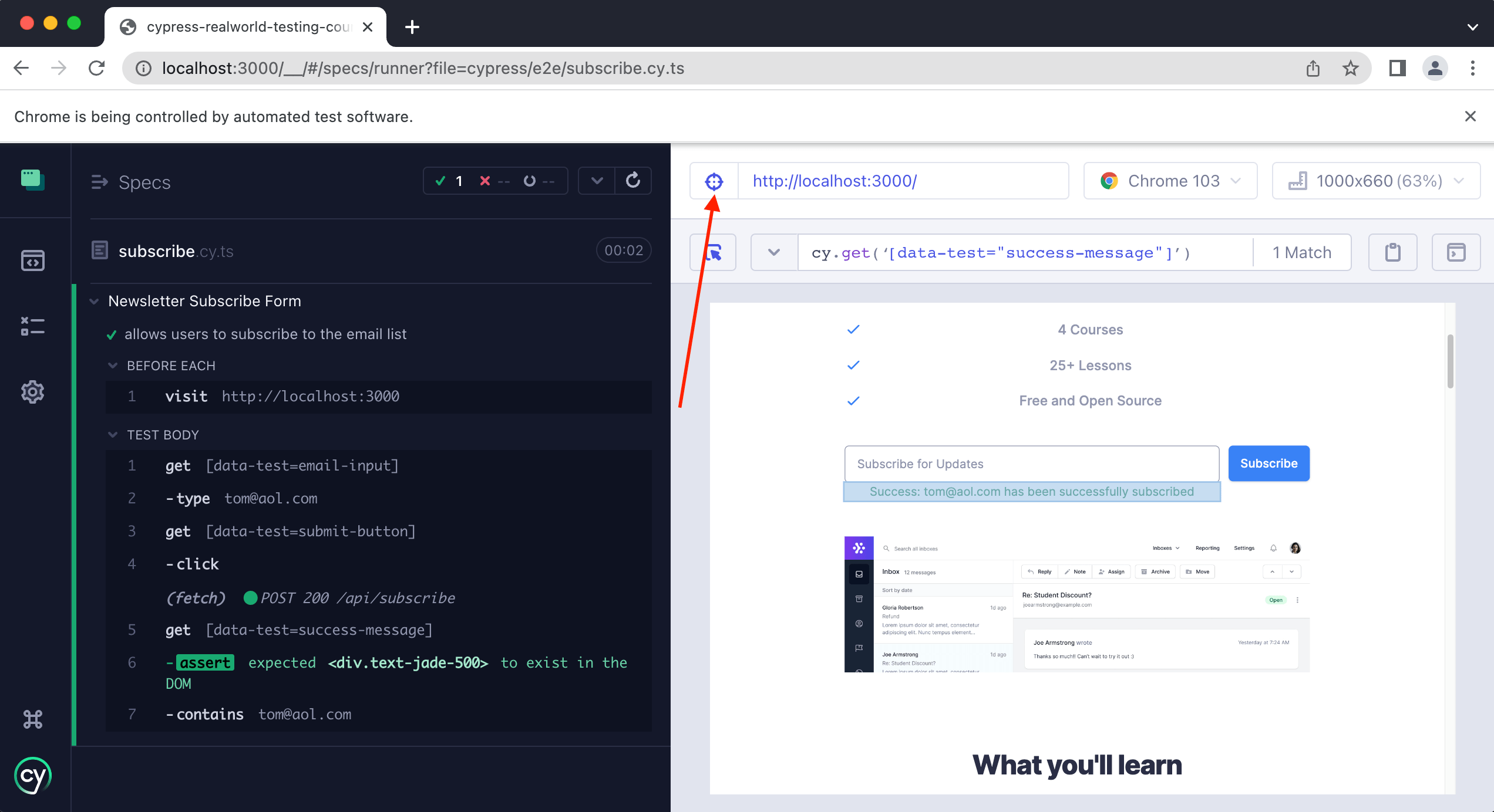 How to test forms and custom Cypress commands Cypress Testing Tools