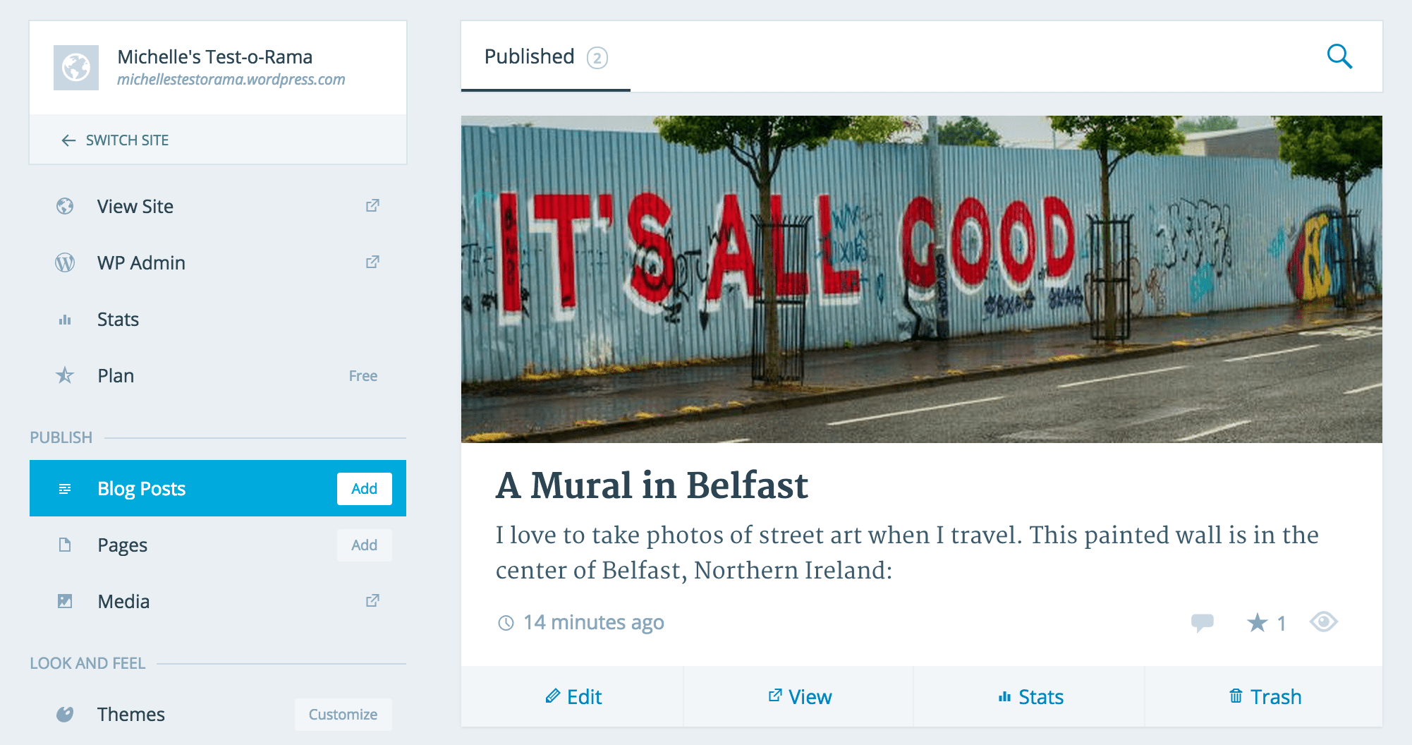 calypso post list WordPress Tutorials for Beginners