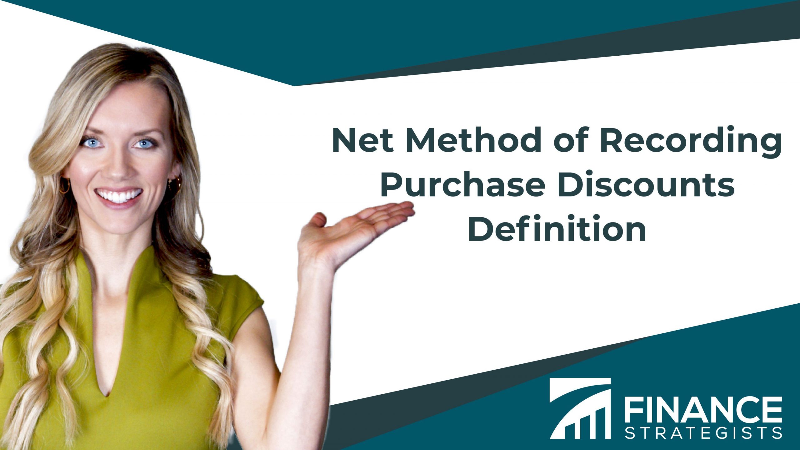 Net Method of Recording Purchase Discounts Finance Strategists
