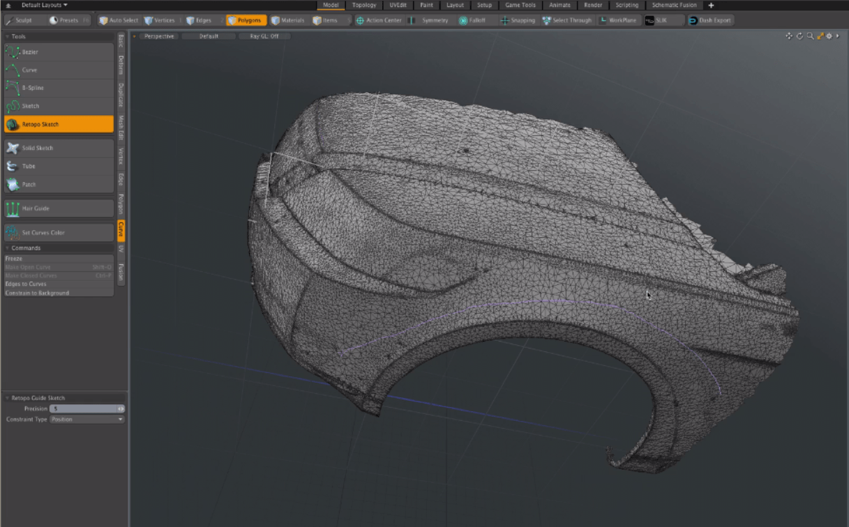 Automatic Retopology Tool