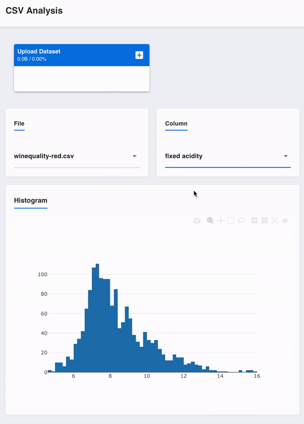 App with CSV uploader · Genie Framework Resource Center