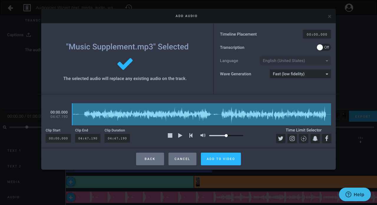 How To Clip Audio Headliner by SpareMin
