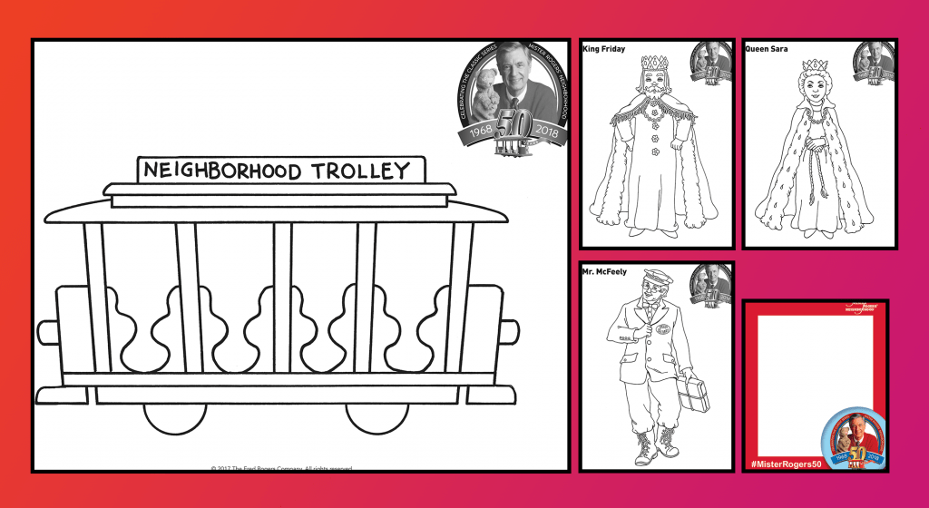 30 Mister Rogers Coloring Pages