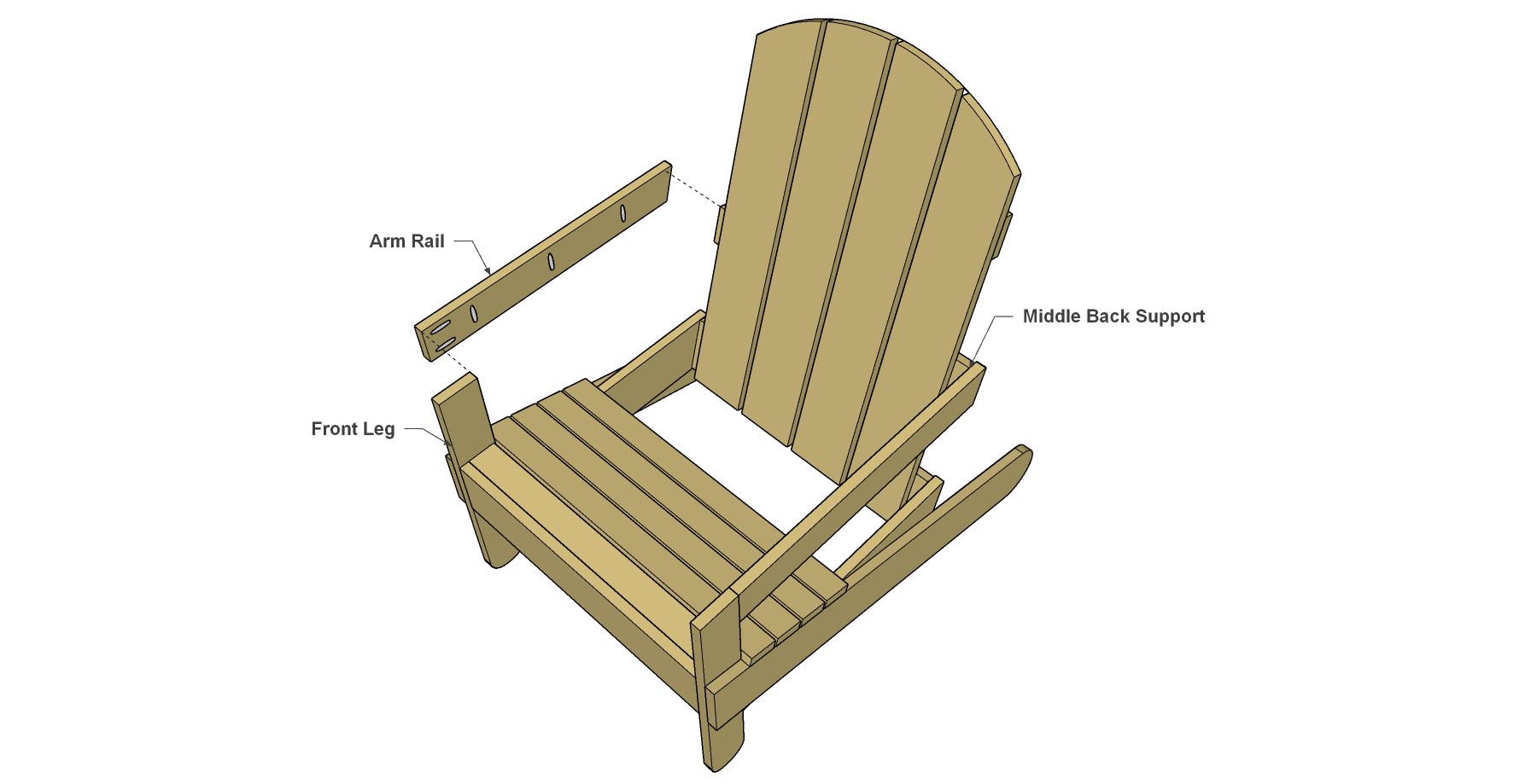 DIY Adirondack Chair How To Build an Adirondack Chair