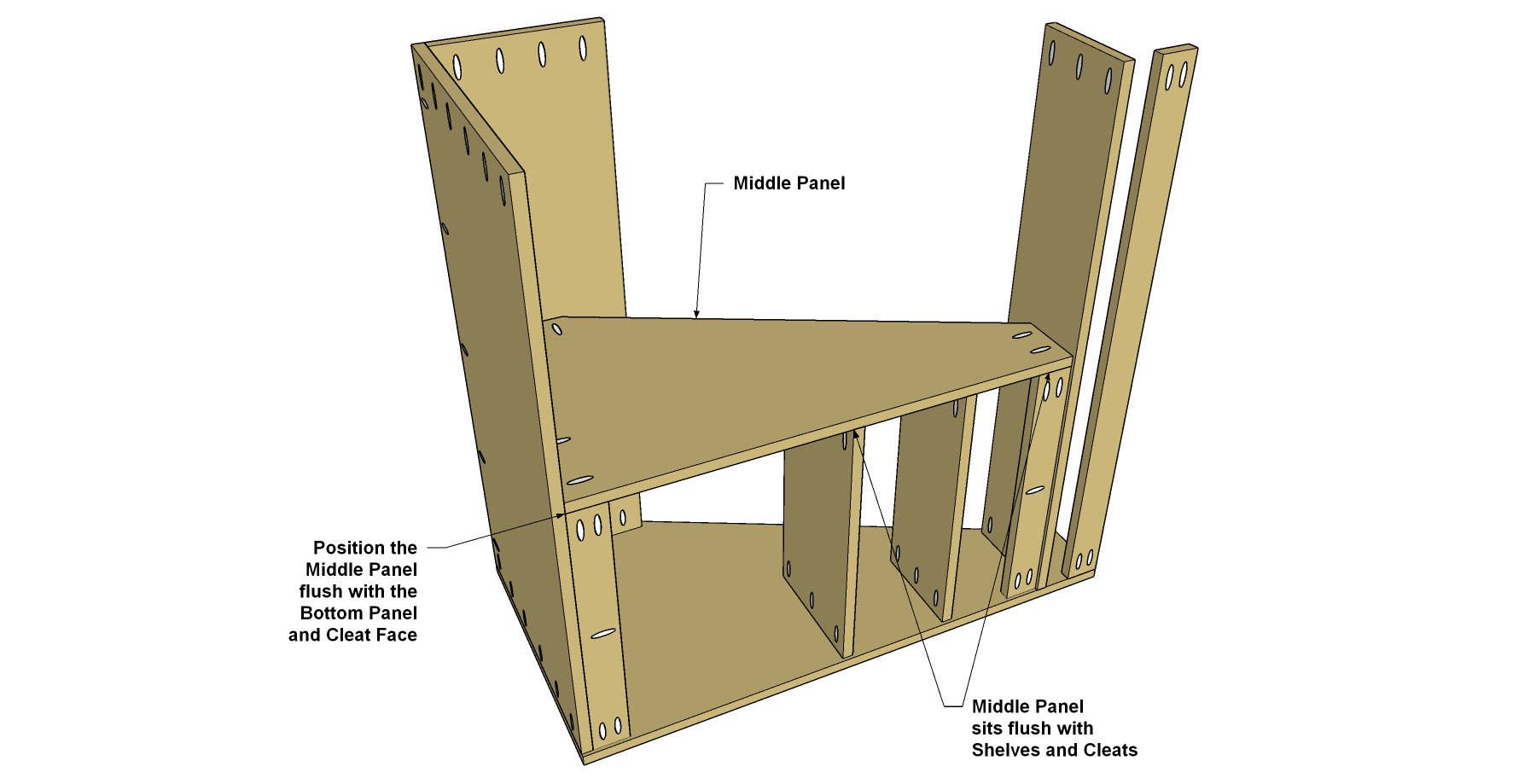Toy Box with Easel Kreg Tool
